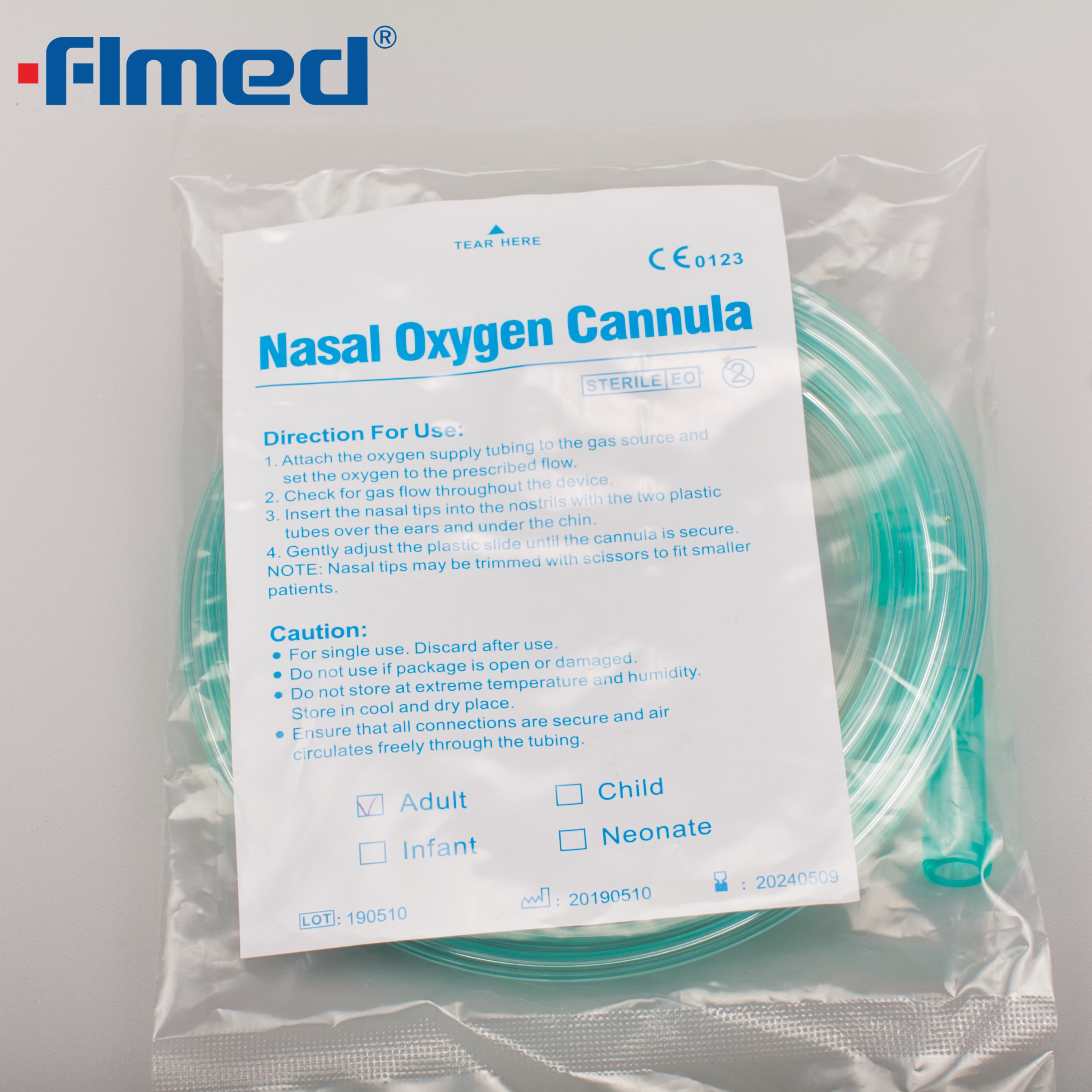 Medical Supply Nasal Oxygen Cannule (kind)
