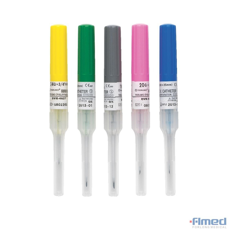 IV Canule zonder injectiepoort & zonder vleugels (pentype) 