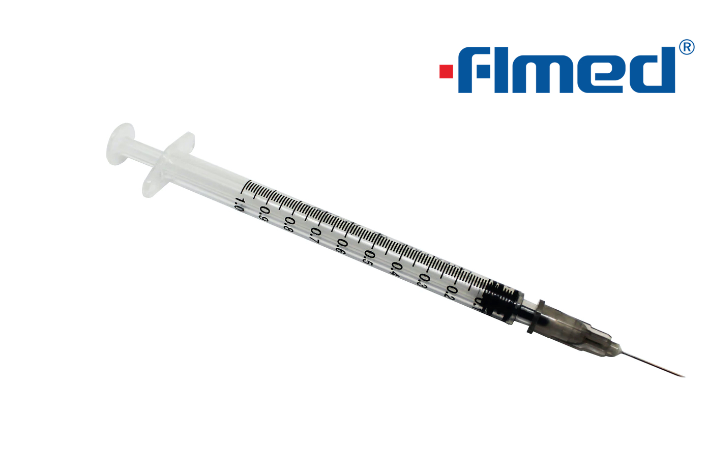 Wegwerp tuberculine -spuiten met afneembare naald 25G 26G 27G