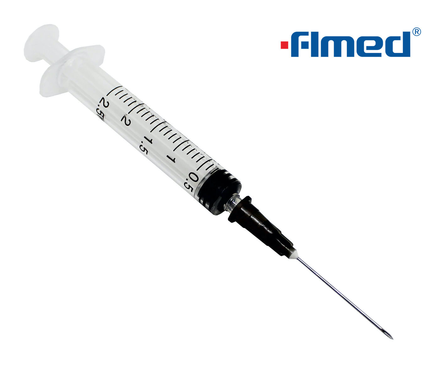  2,5 ml spuit met hypodermische naald 21G 22G 23G CE gemarkeerd