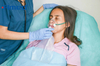 Aerosolmasker (kind) met verbindingsbuis
