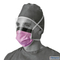 Wegwerp 3-draads niet-geweven chirurgisch gezichtsmasker met stropdas op